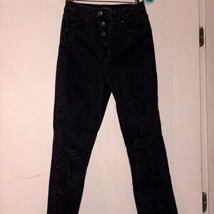 wild fable Black Skinny High-Rise Jeans